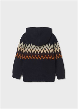 MAYORAL ERKEK ÇOCUK KAPŞONLU ÖRME CEKET