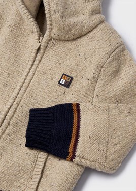 MAYORAL ERKEK ÇOCUK ÖRME KAPŞONLU CEKET