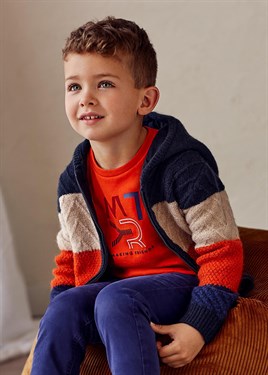 MAYORAL ERKEK ÇOCUK RENKLİ ÖRME SWEATSHIRT
