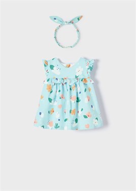 MAYORAL KIZ BEBEK 2 Lİ SAÇ BANDI ELBİSE