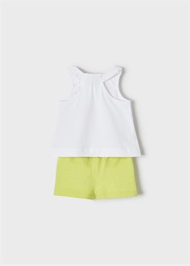 MAYORAL KIZ BEBEK 2 Lİ TİŞÖRT ŞORT