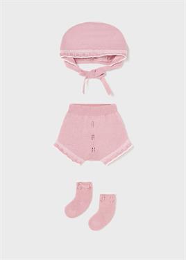 MAYORAL KIZ BEBEK  3 LÜ SET ŞORT
