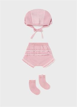 MAYORAL KIZ BEBEK  3 LÜ SET ŞORT