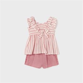 MAYORAL KIZ BEBEK BLUZ ŞORT