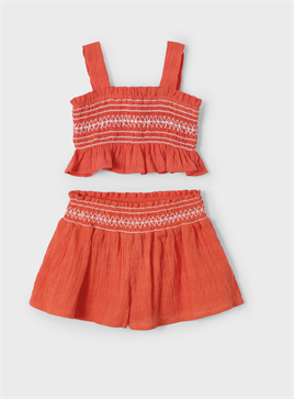 MAYORAL KIZ ÇOCUK 2Lİ ŞORT SET