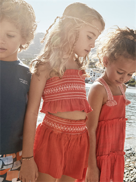 MAYORAL KIZ ÇOCUK 2Lİ ŞORT SET