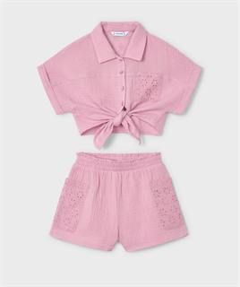 MAYORAL KIZ ÇOCUK 2Lİ ŞORT SET