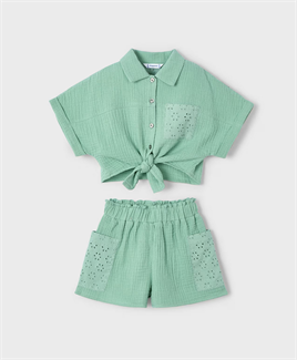 MAYORAL KIZ ÇOCUK 2Lİ ŞORT SET