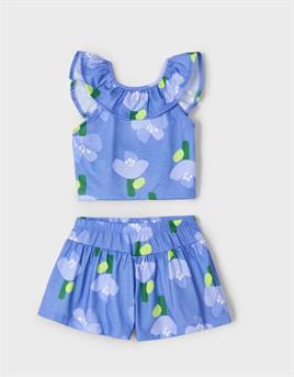 MAYORAL KIZ ÇOCUK 2Lİ ŞORT SET