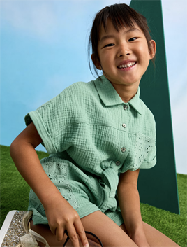 MAYORAL KIZ ÇOCUK 2Lİ ŞORT SET