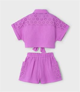 MAYORAL KIZ ÇOCUK 2Lİ ŞORT SET