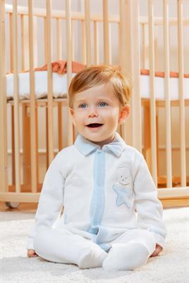 MİNY CENTER ERKEK BEBEK KADİFE TULUM