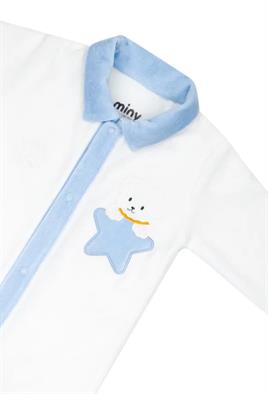 MİNY CENTER ERKEK BEBEK KADİFE TULUM