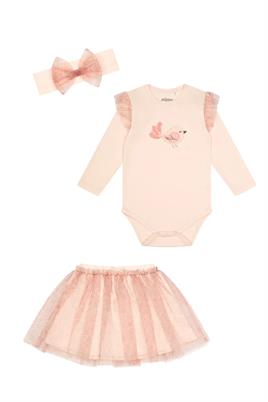 MİNY CENTER KIZ BEBEK 3LÜ TAKIM