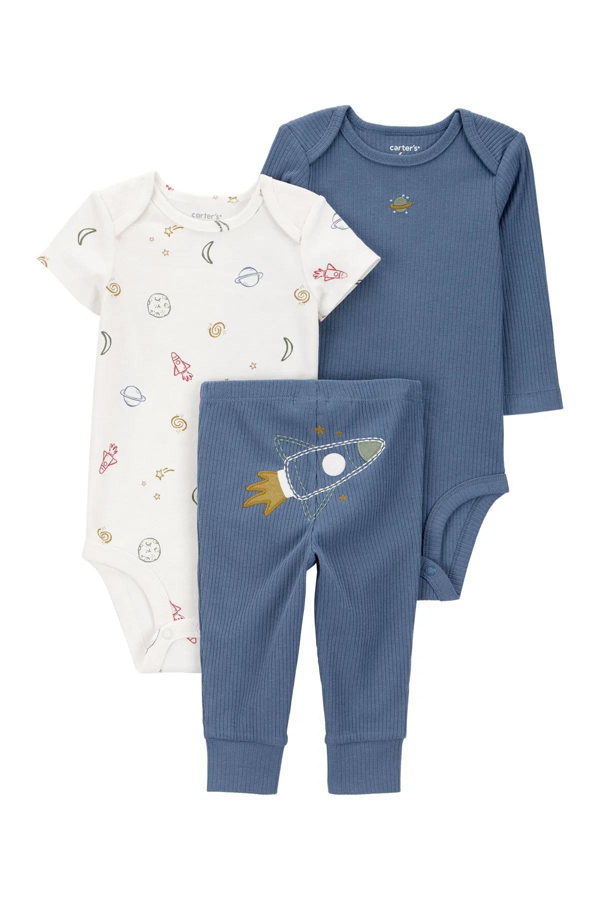 CARTERS ERKEK BEBEK 3'LÜ SET