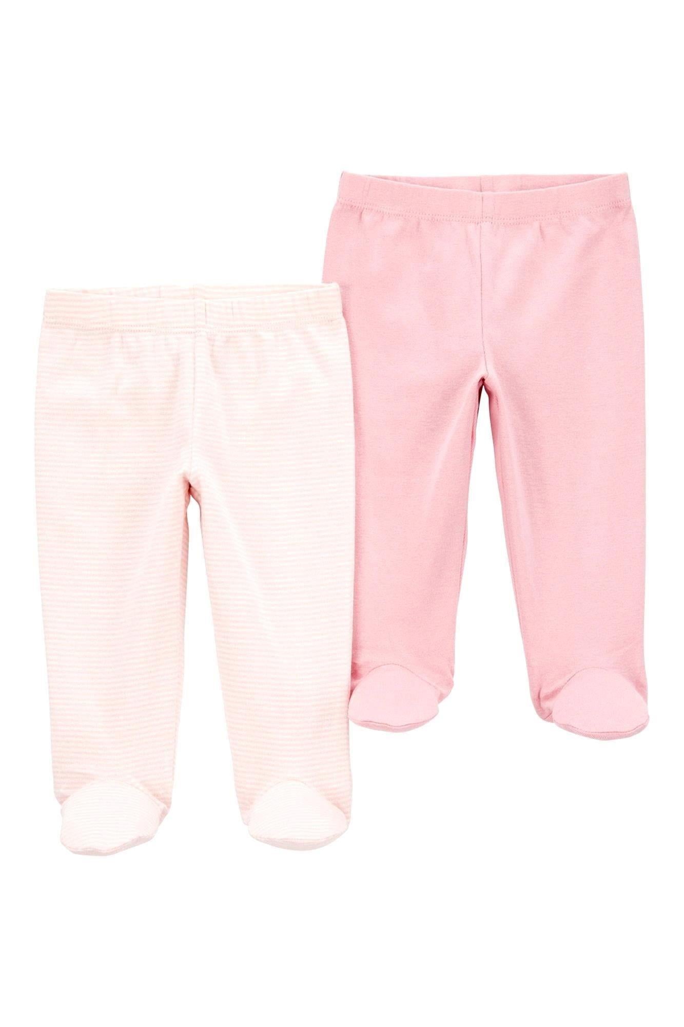 CARTERS KIZ BEBEK 2'Lİ PATİKLİ TAYT