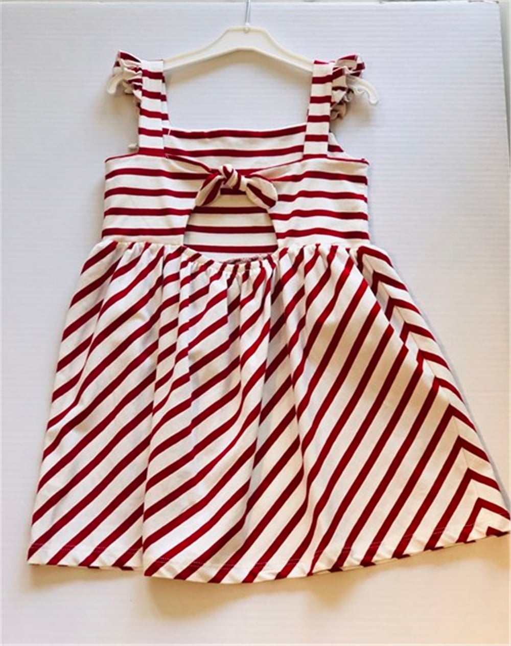 EDELWEISS ÇİZGİLİ ELBİSE