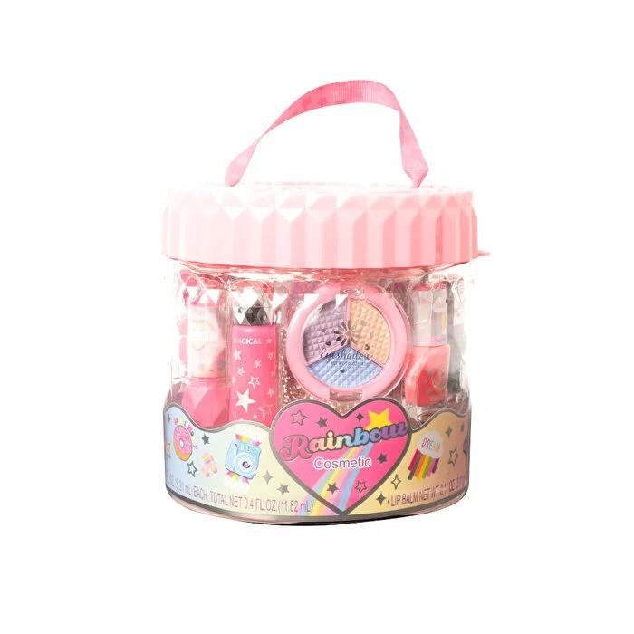 HOT FOCUS TAŞINABİLİR RAINBOW KOZMETİK SETİ