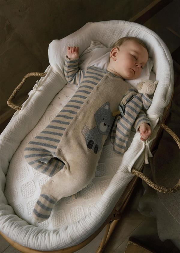 MAYORAL ERKEK BEBEK 2'Lİ KADİFE TULUM