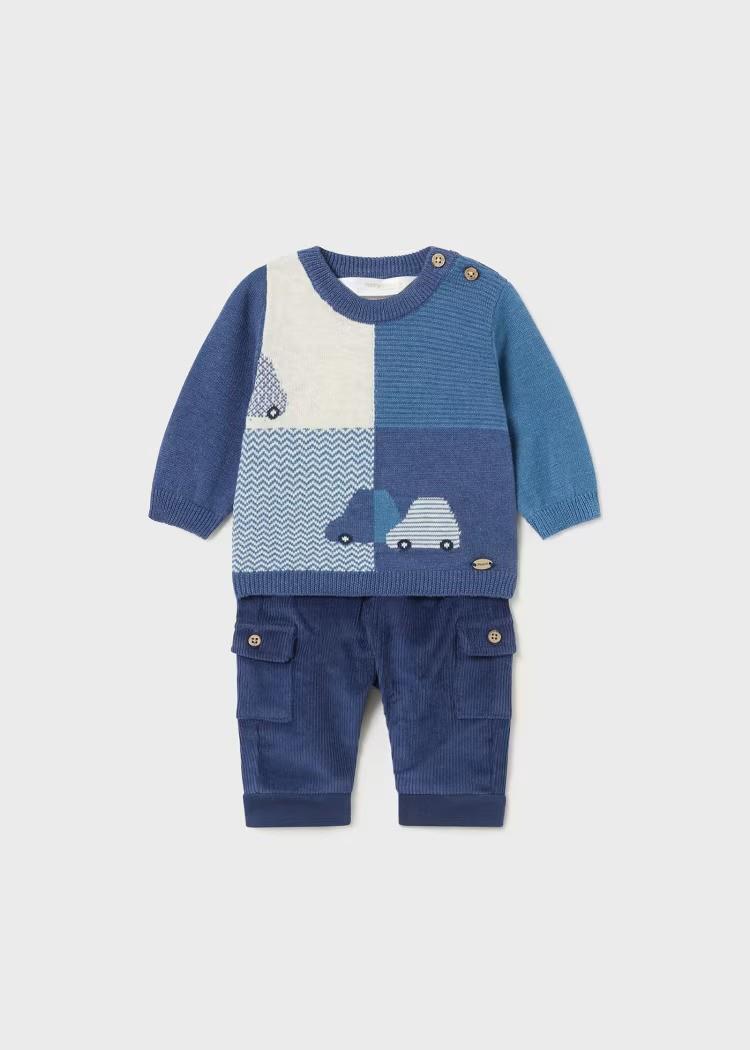 MAYORAL ERKEK BEBEK KAZAK PANTALON SET