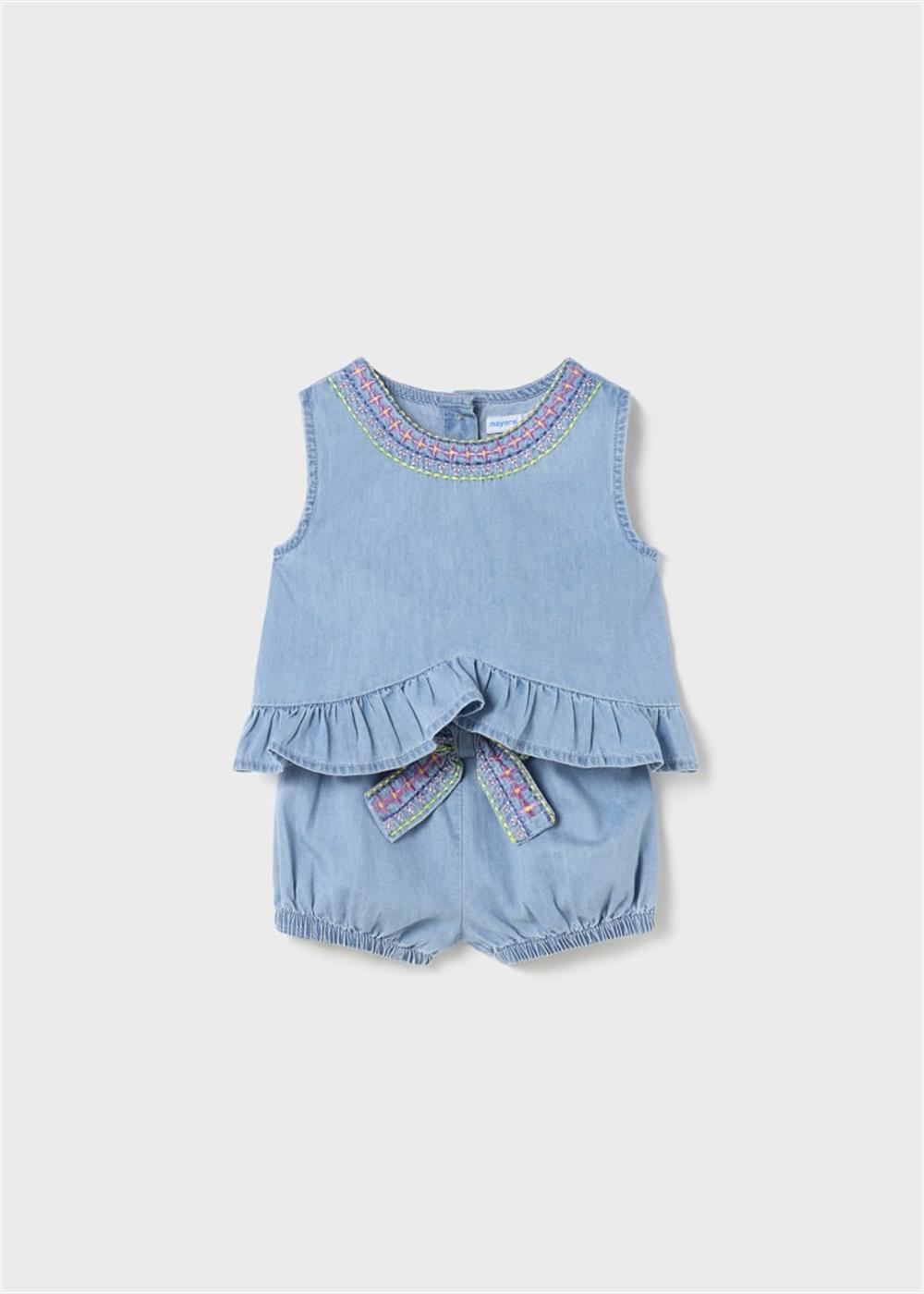 MAYORAL KIZ BEBEK 2 Lİ SET ŞORT