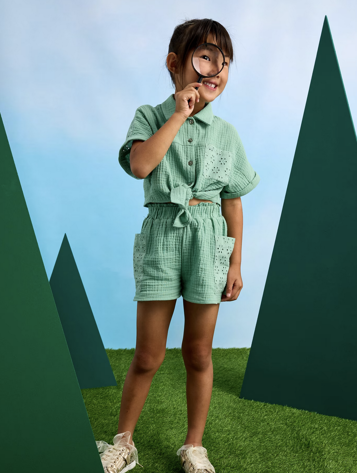 MAYORAL KIZ ÇOCUK 2'Lİ ŞORT SET