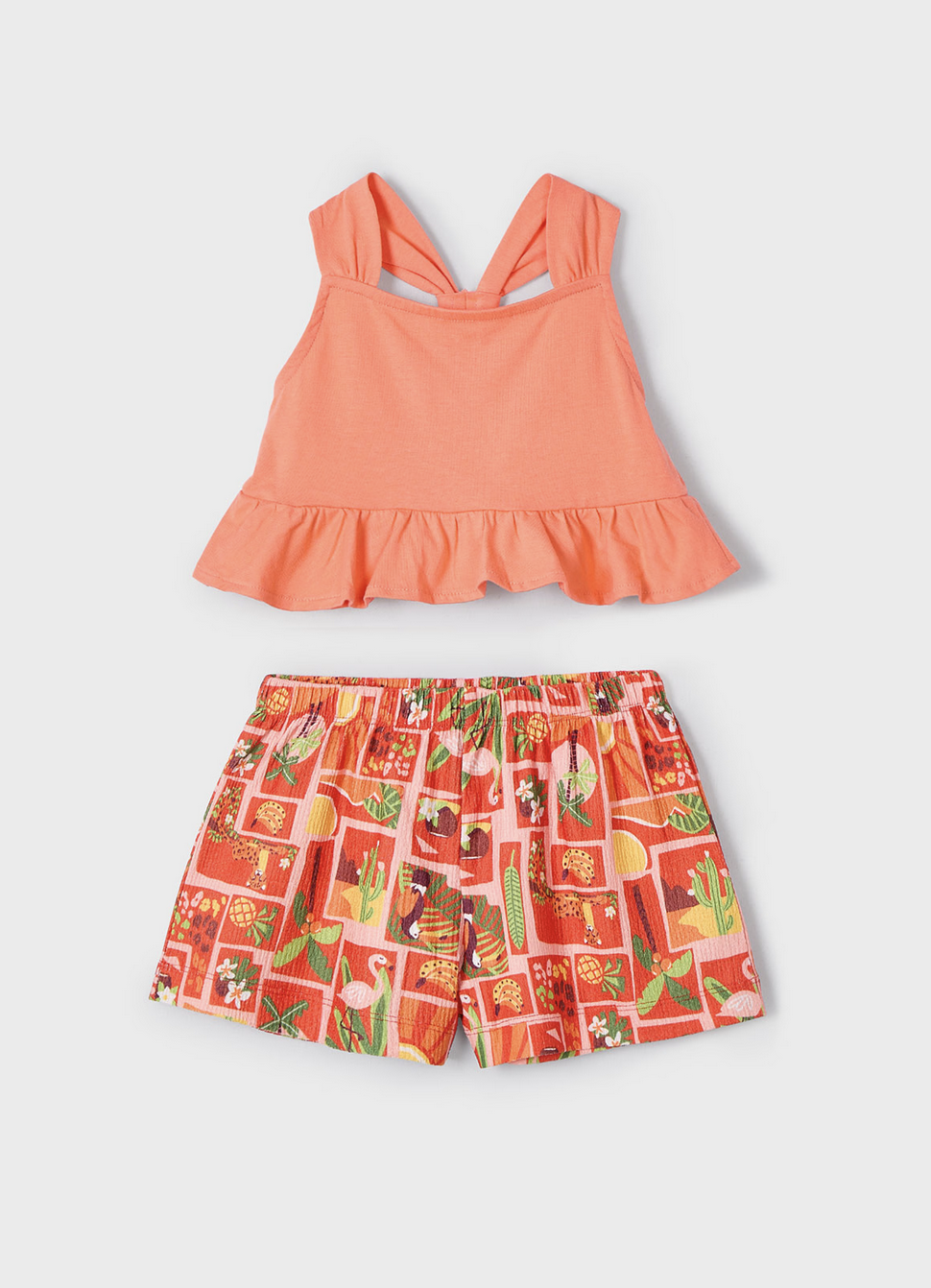 MAYORAL KIZ ÇOCUK 2'Lİ ŞORT SET