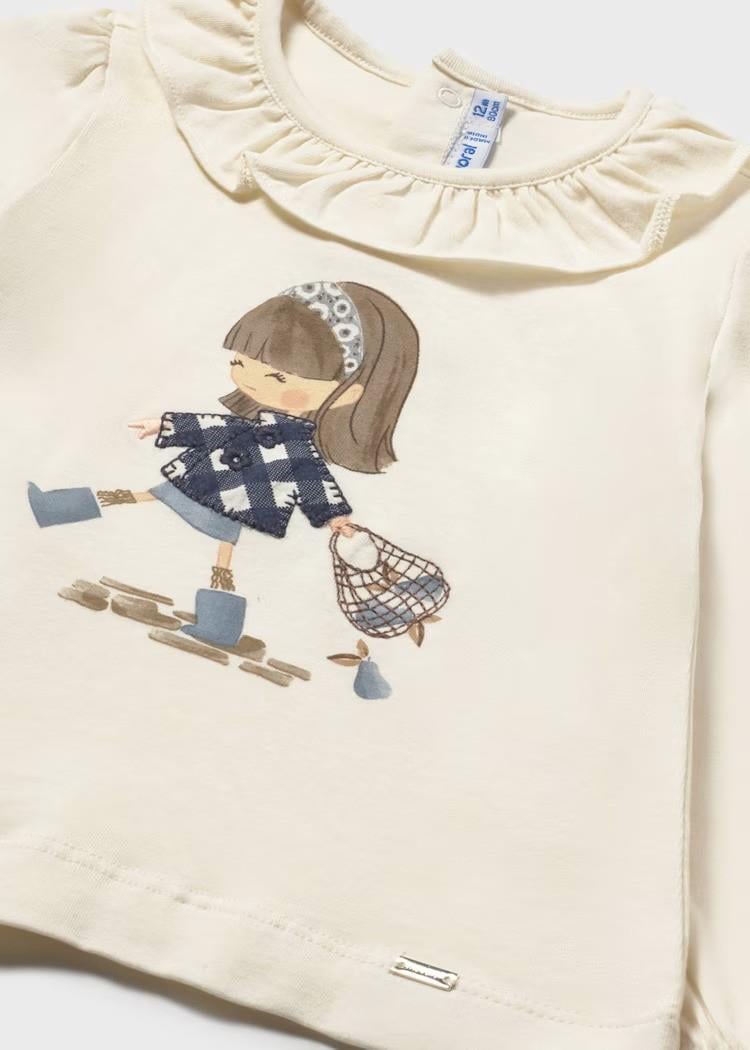 MAYORAL KIZ ÇOCUK U.KOL TİŞÖRT