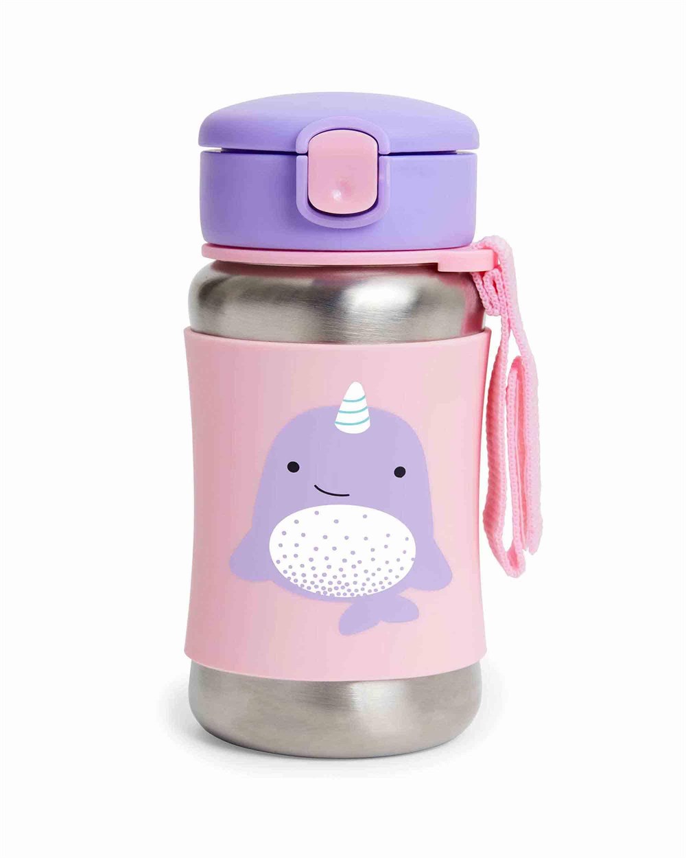 SKIP HOP PİPETLİ PASLANMAZ ÇELİK SULUK NARWHAL