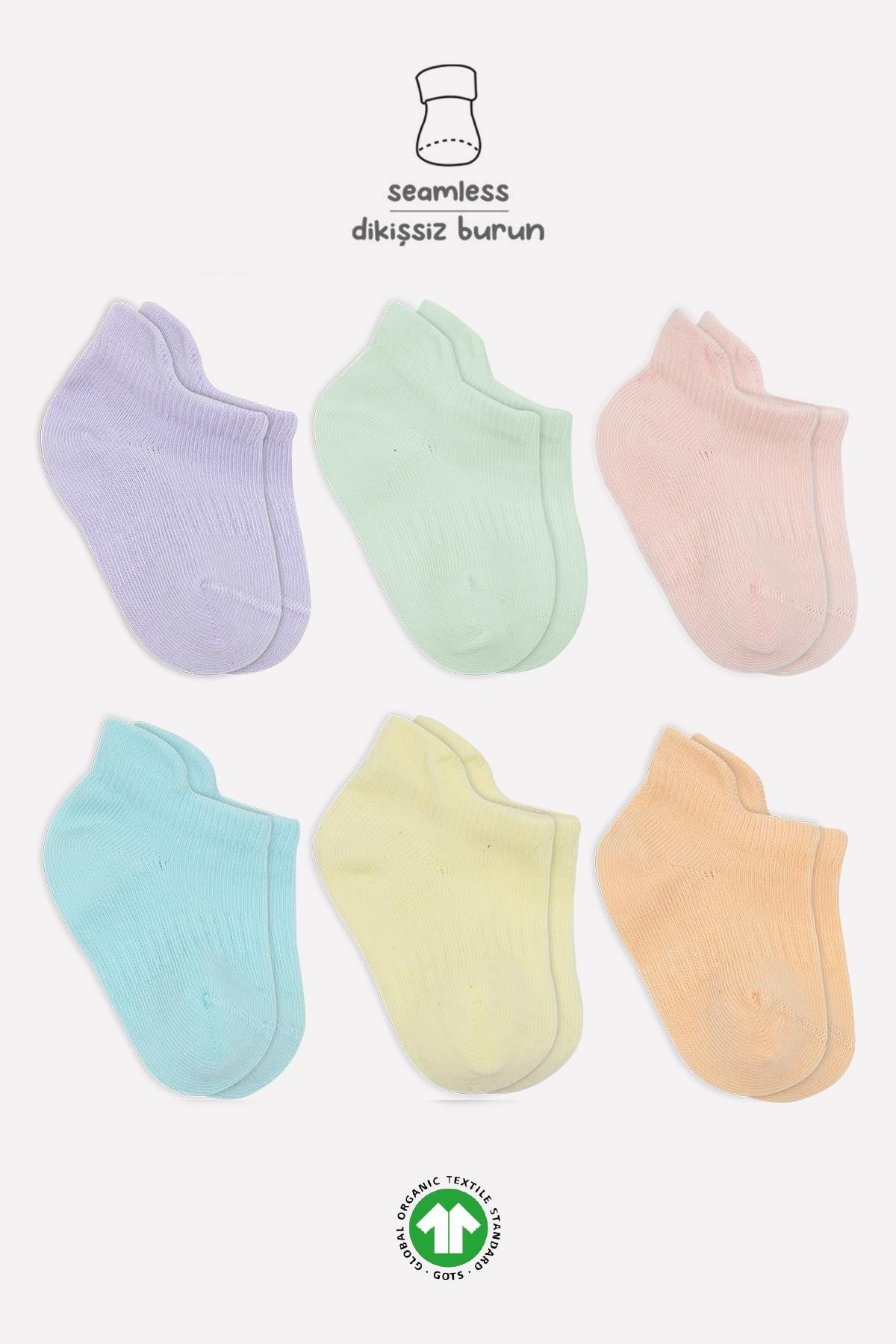 Bistil Kız Erkek Bebek Basic Sneakers Çorap