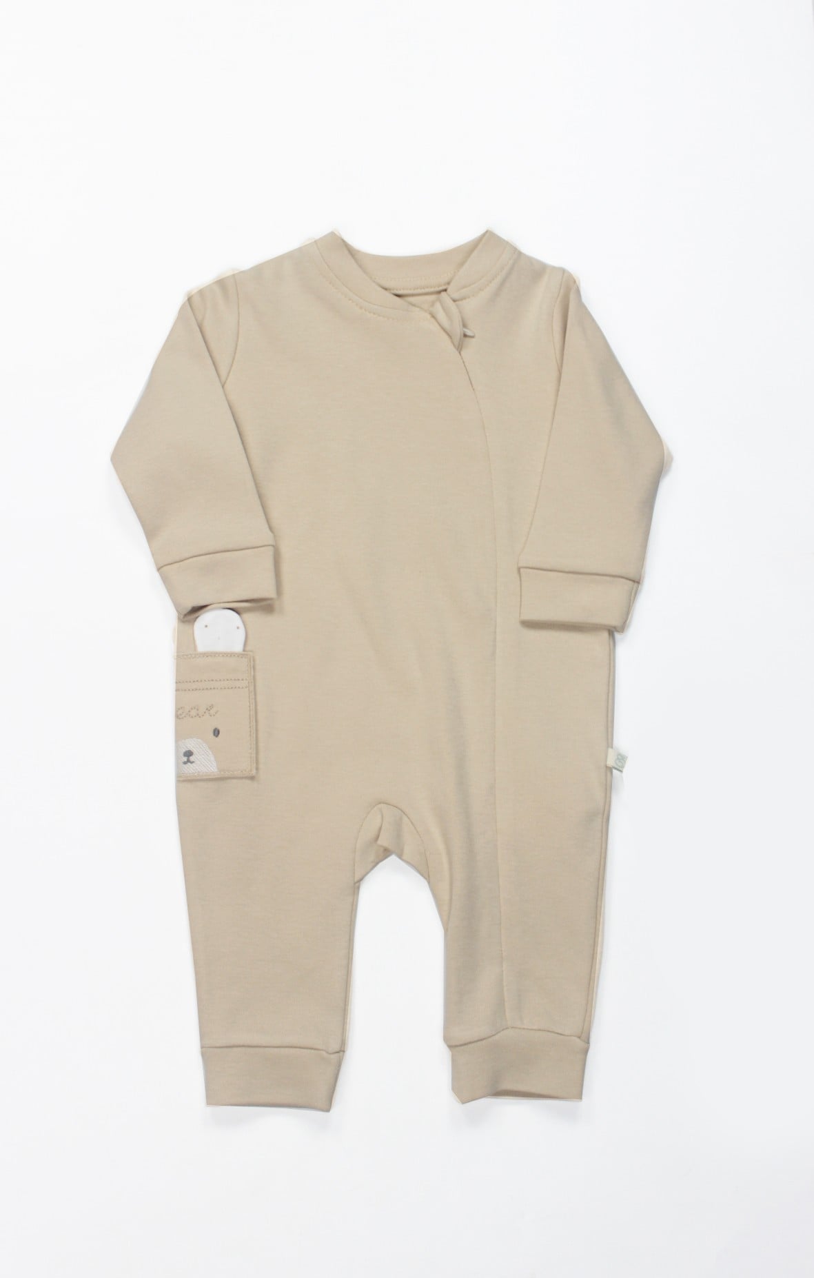 TulumBistyleBistyle  %100 Organik Pamuk Bebek Tulum Yenidoğan / So Bear Kız Erkek Unisex Bebek