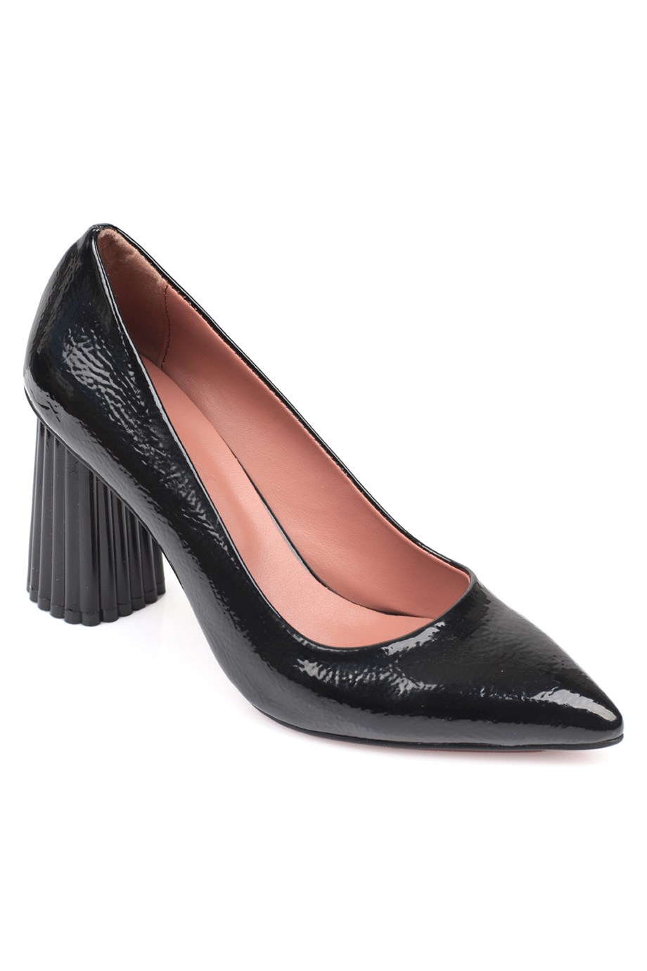 Capone Siyah Yüksek Kalın Topuklu Kadın Ayakkabı | Caponestore