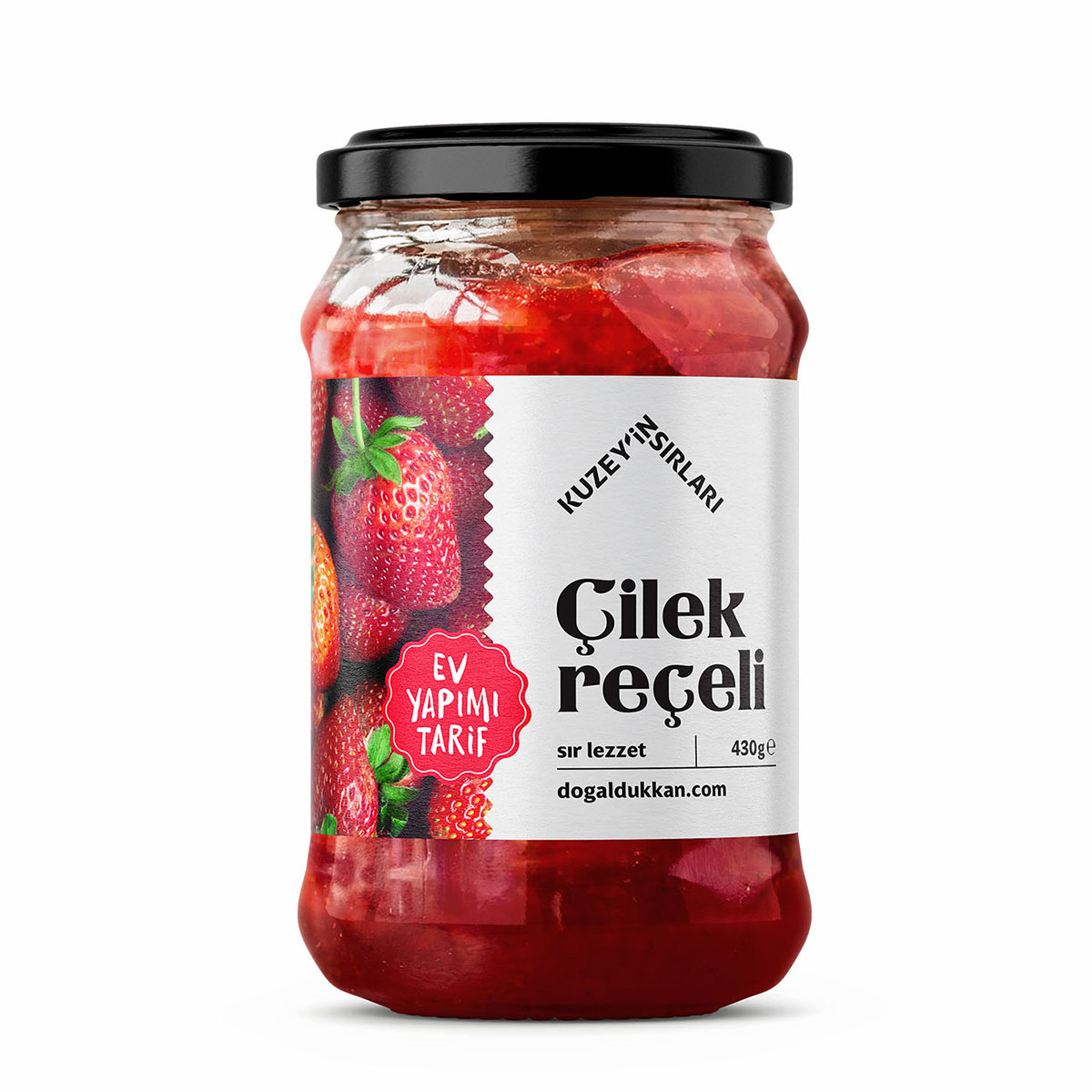 Çilek Reçeli (430gr)