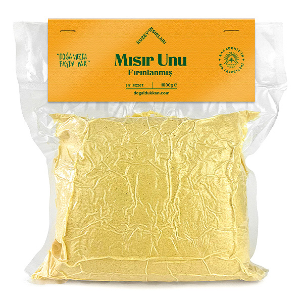 Fırınlanmış Mısır Unu - Ata Tohumu (1 kg)