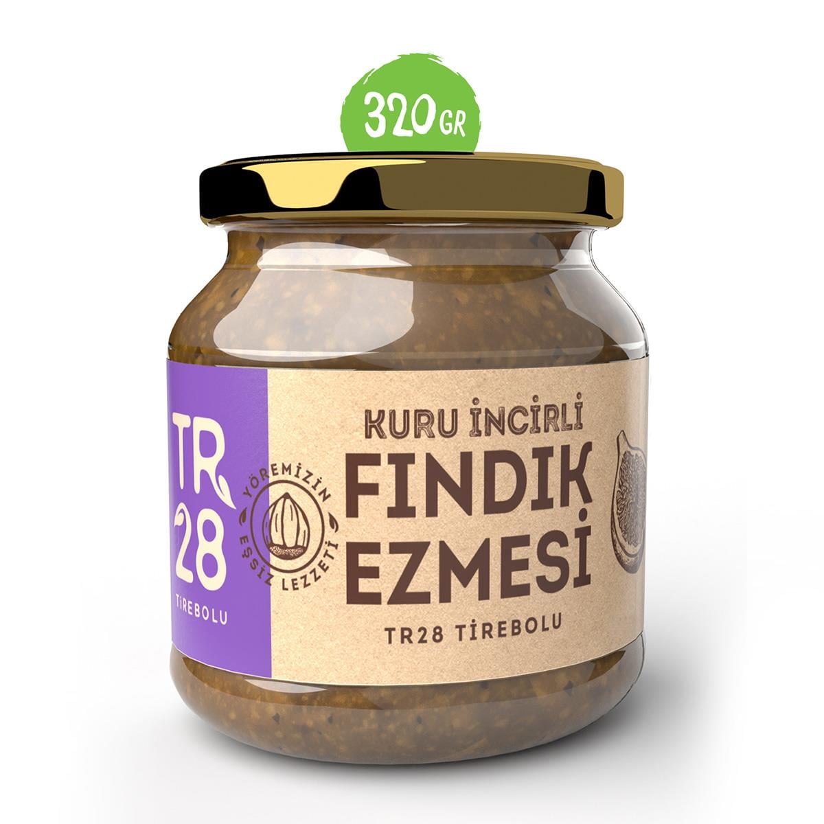 Kuru İncirli Fındık Ezmesi (320 gr)