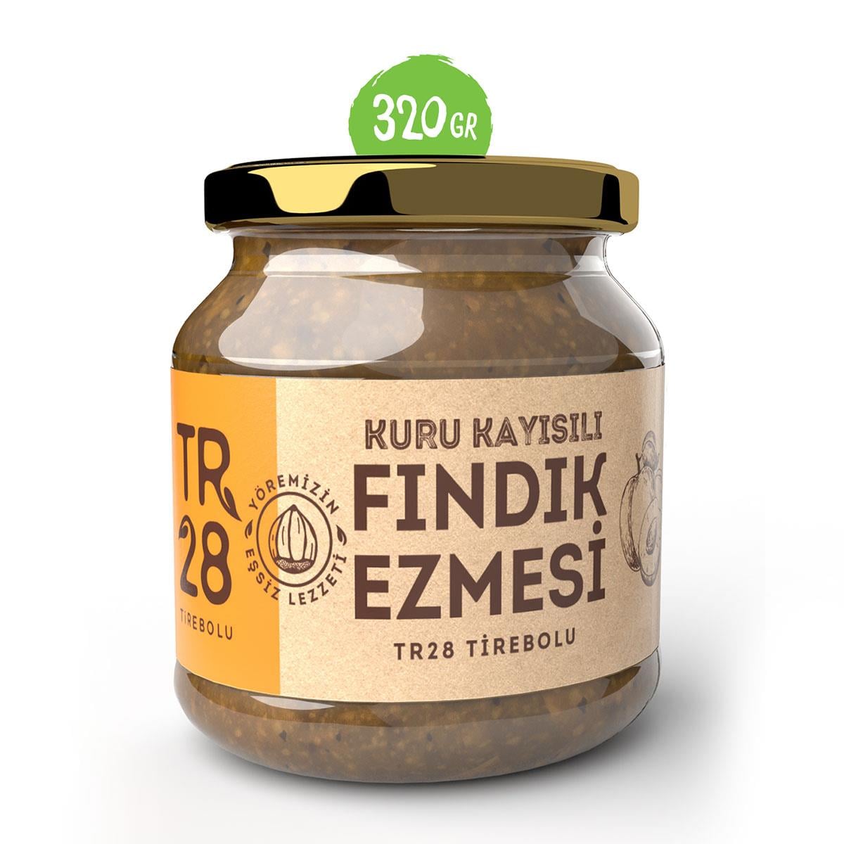Kuru Kayısılı Fındık Ezmesi (320 gr)
