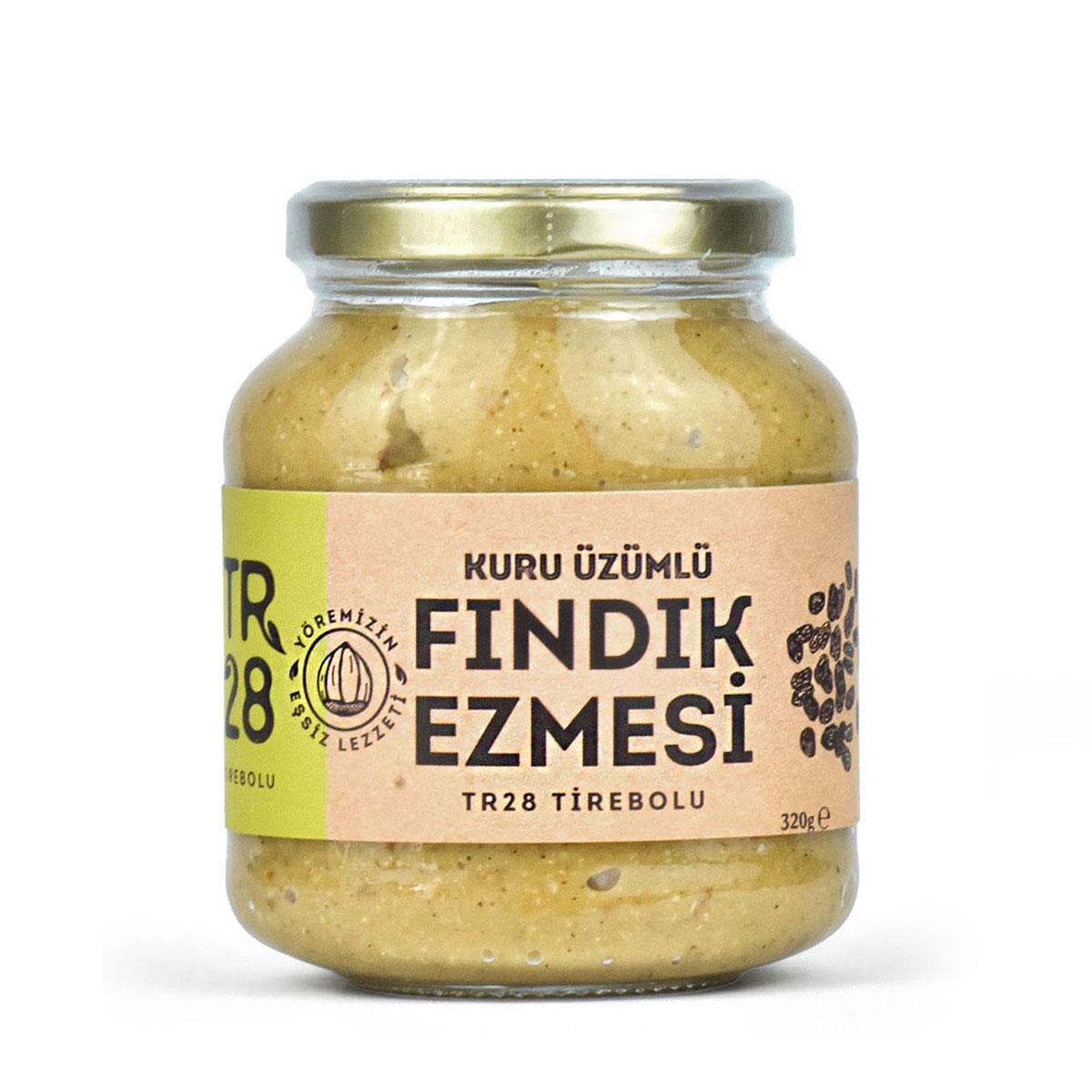Kuru Üzümlü Fındık Ezmesi (320 gr)