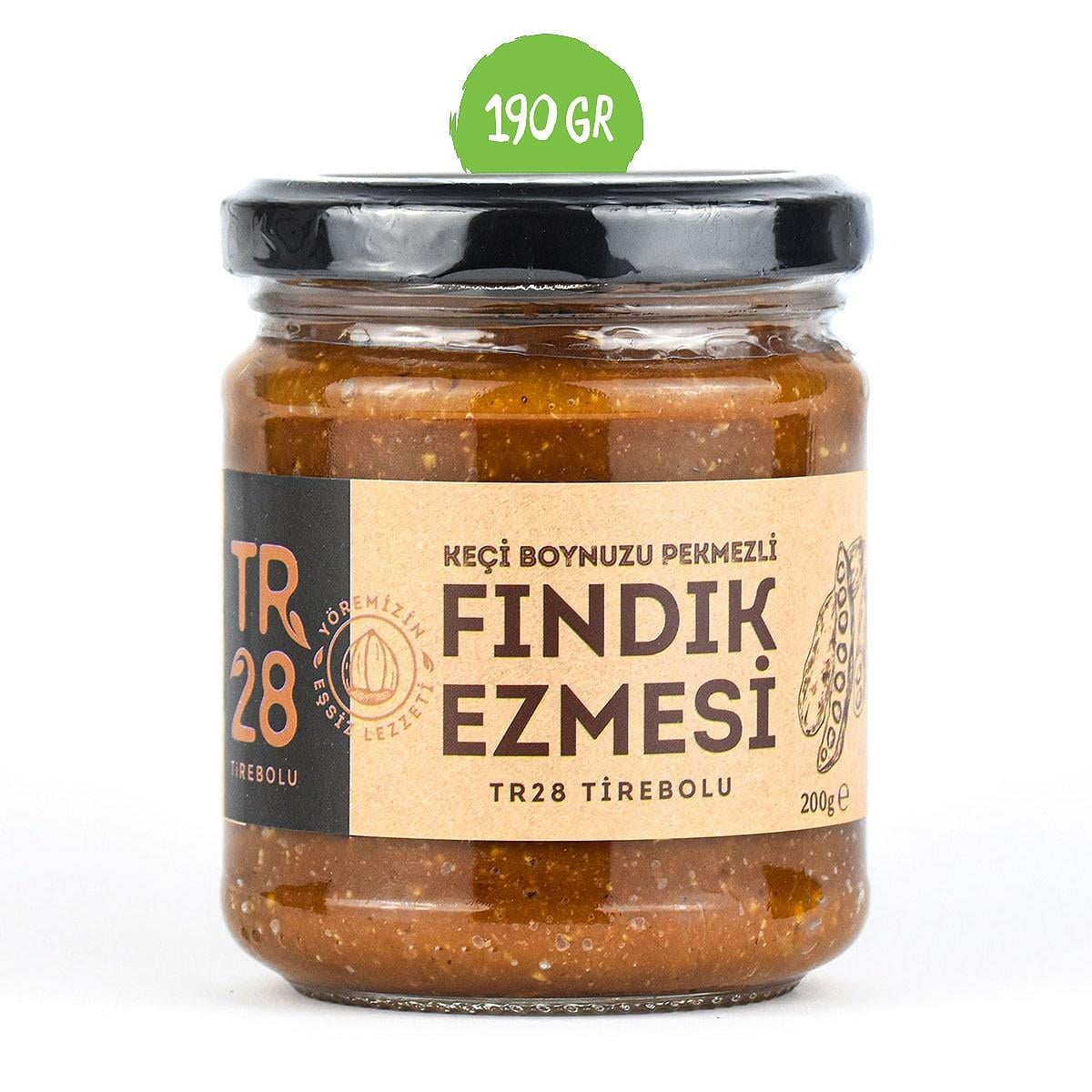 Keçi Boynuzu Pekmezli Fındık Ezmesi (200gr) 
