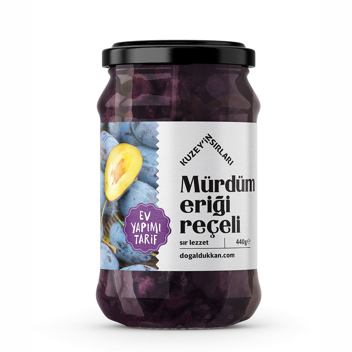 Mürdüm Eriği Reçeli (440 gr)