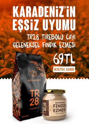 Fındık Ezmesi- Tirebolu Çay