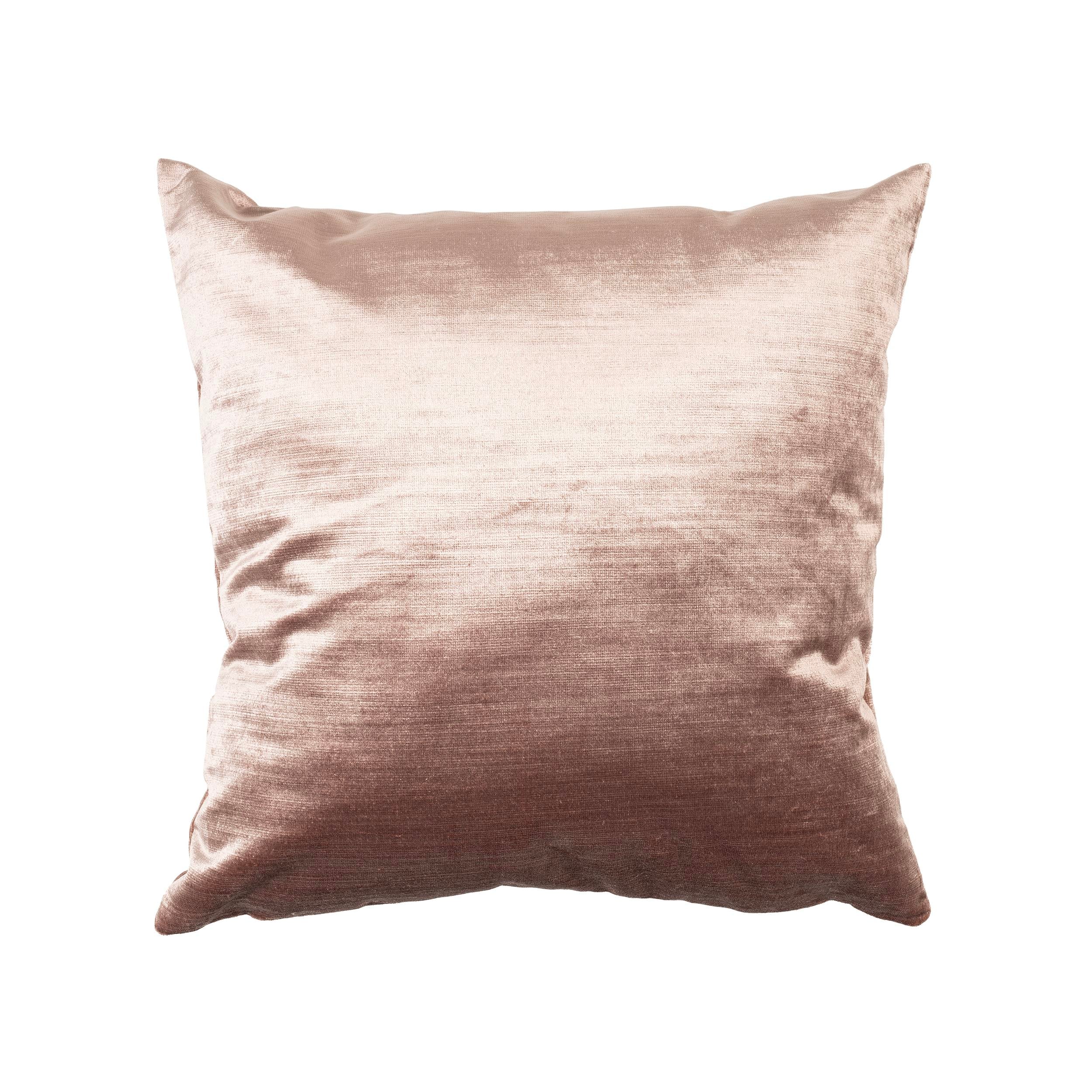 Stone Kadife 43*43 cm Kırlent Kılıfı Pudra
