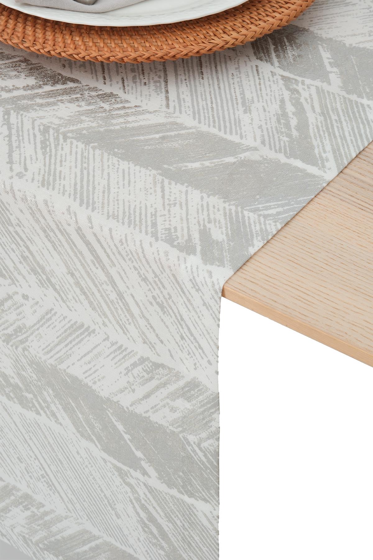 Krem / Gri Masa Bandı