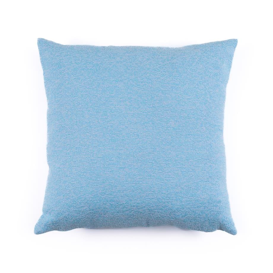 Aqua Marine Mavi Dokulu kumaştan 50x50 cm Kare Kırlent Kılıfı