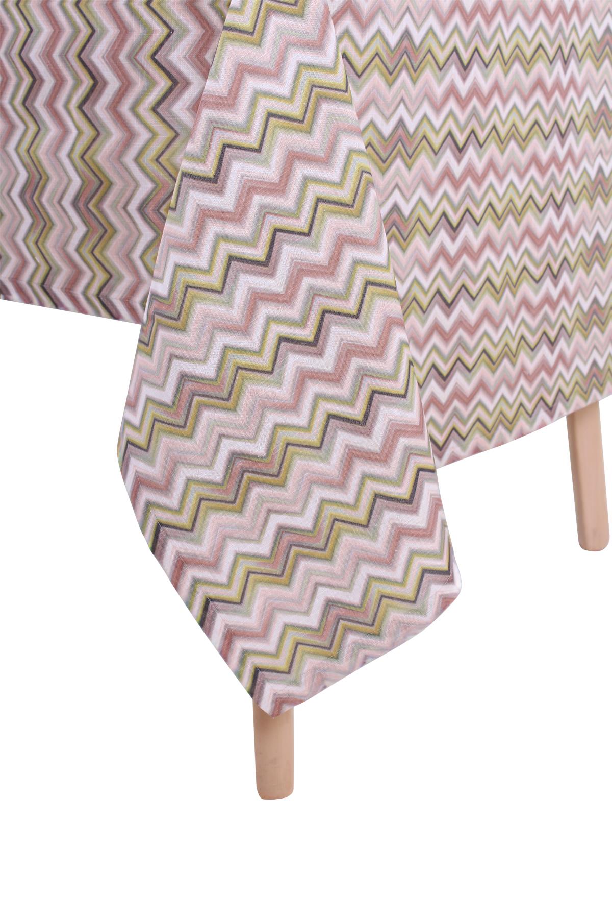 Missoni Desenli Renkli Masa Örtüsü