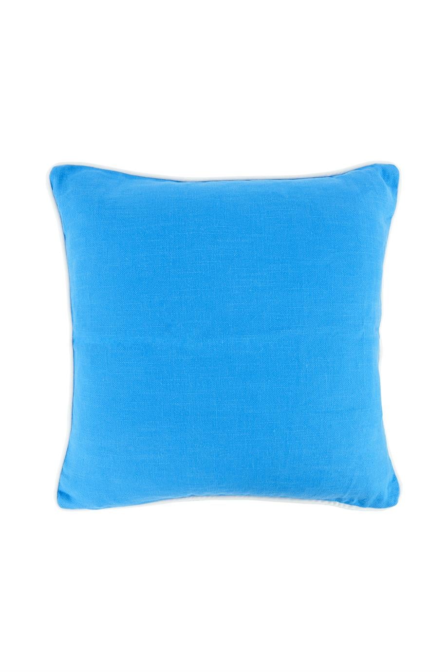 Marine Mavi Kırlent Kılıfı