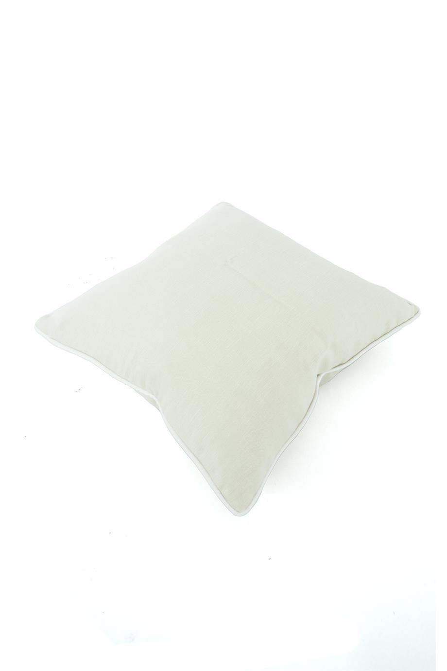 Romantic Floral Sarı Kırlent Kılıfı