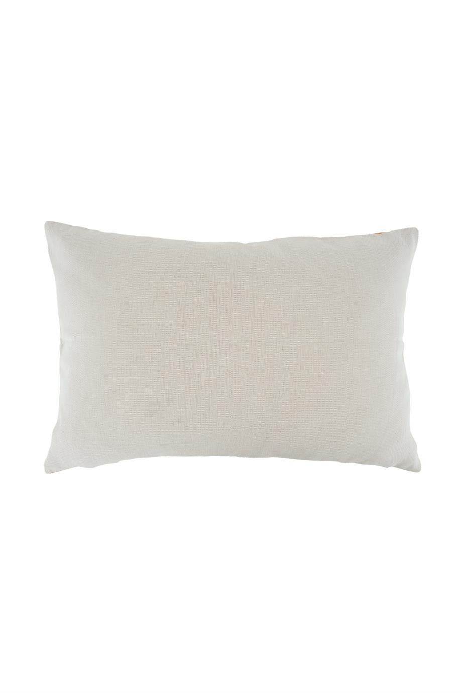 Global Etnik Turuncu Kırlent Kılıfı