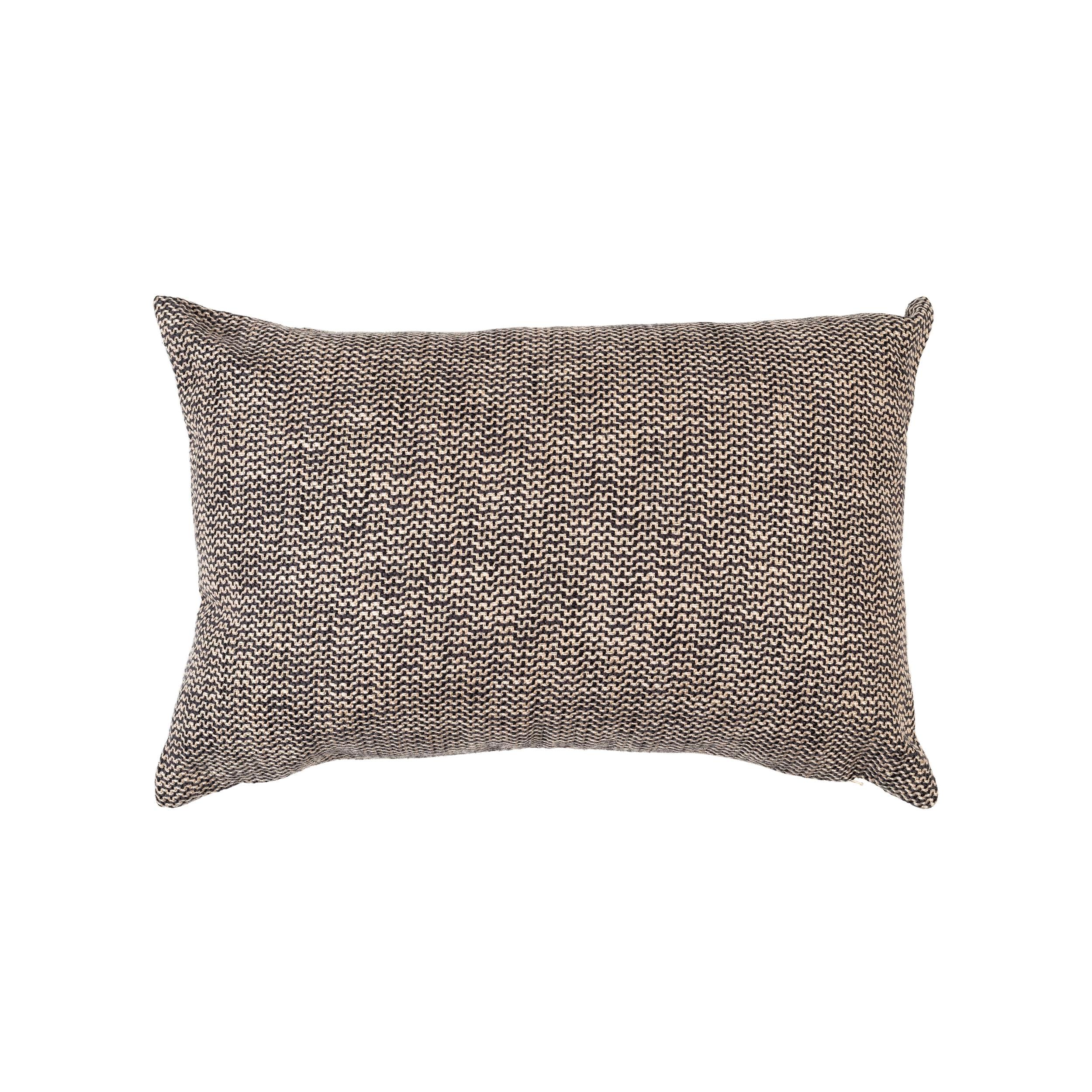 Warm Winter Zigzag Desenli 35x55 cm Dikdörtgen Kırlent Kılıfı