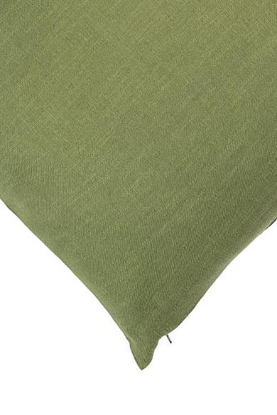 Yılbaşı Çimen Yeşil 50*50 cm Kare Kırlent Kılıfı