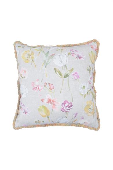 Multi Flower Hana Renkli 50x50 Cm Kırlent Kılıfı